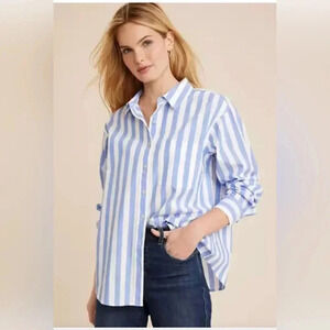 🔴Maurice’s 90s Prep Relaxed Button Up Shirt